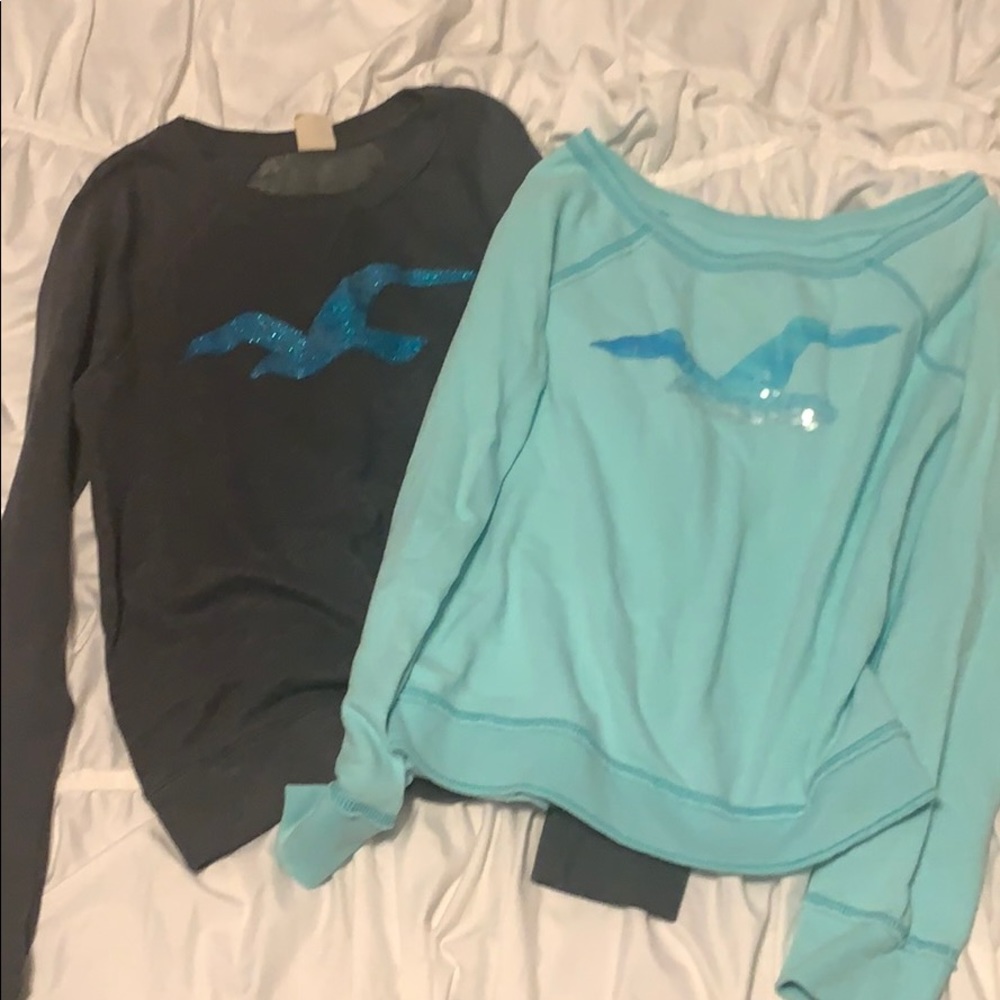 Hollister long sleeve bundle - adult medium